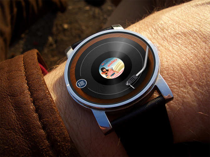 Android Wear App Design Concept